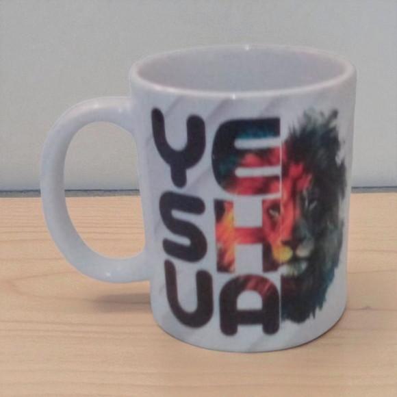 Caneca de Porcelana Yeshua Personalizada