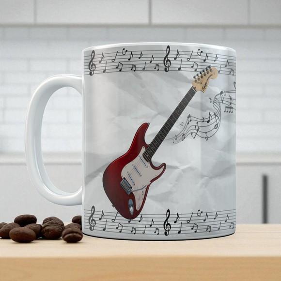 Caneca Guitarrista Personalizada