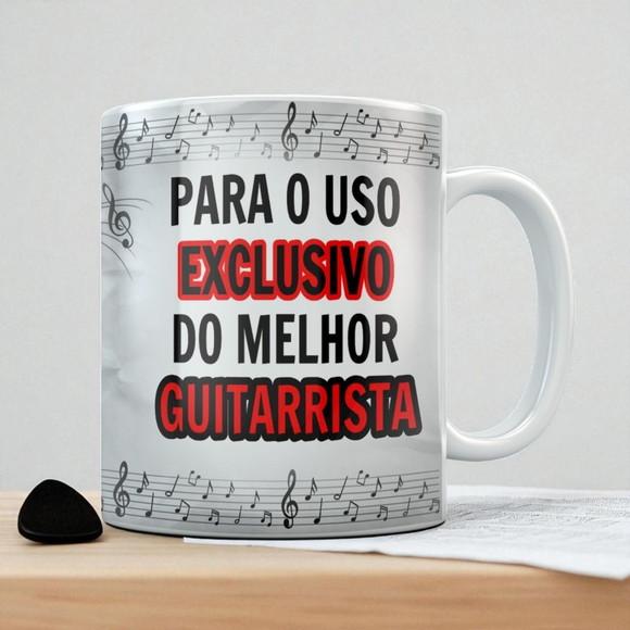 Caneca Guitarrista Personalizada