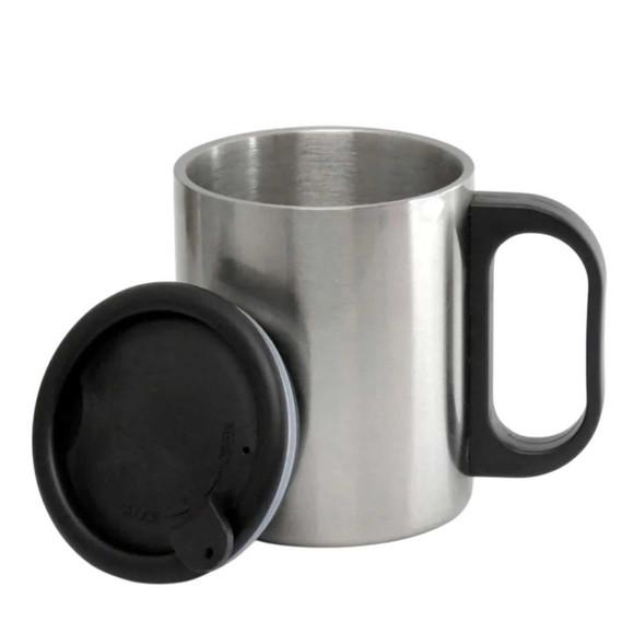 Caneca Inox 180ml Personalizada - Kit 05 un