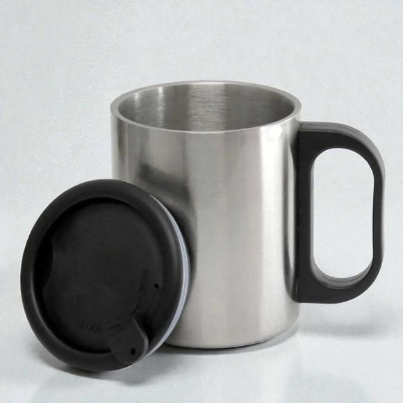 Caneca Inox 180ml Personalizada - Kit 05 un