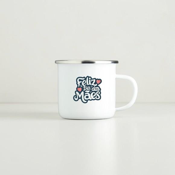 Caneca Inox 370ml Dia das Mães