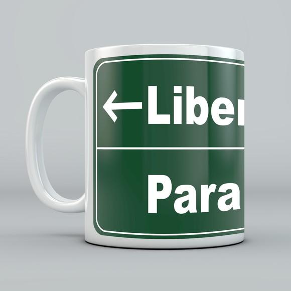 Caneca Liberdade Personalizada