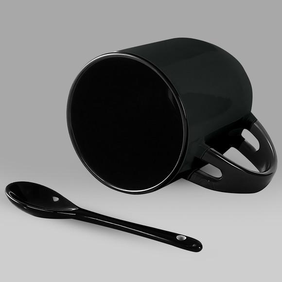 Caneca Mágica Preta Dia das Mulheres Personalizada