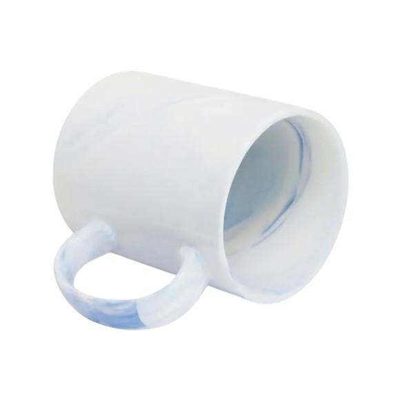 Caneca Marmorizada Azul Personalizada