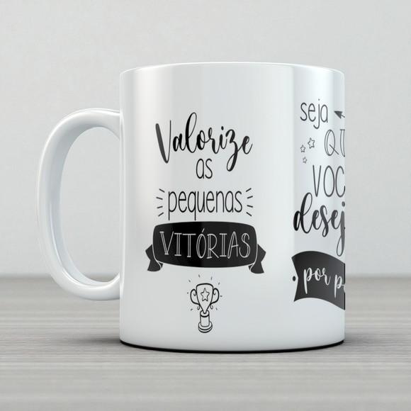 Caneca Pequenas Vitórias Personalizada
