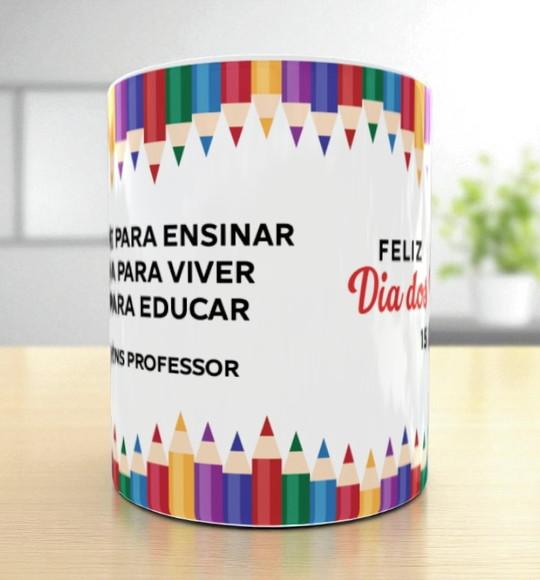 Caneca Porcelana Dia dos Professores