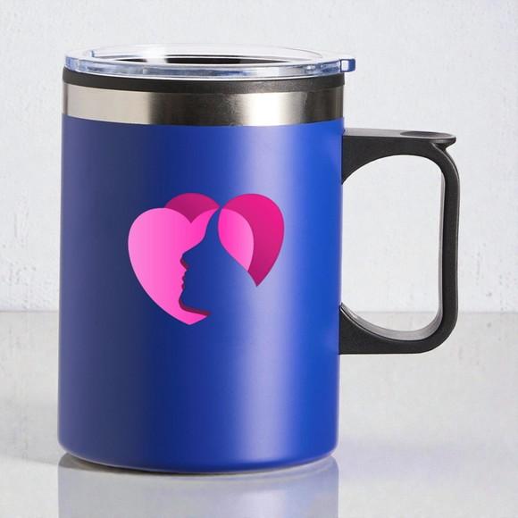 Caneca Plástica 375ml Dia das Mulheres