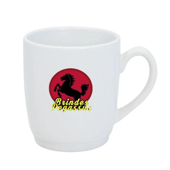 Caneca Semi Cônica Branca Personalizada
