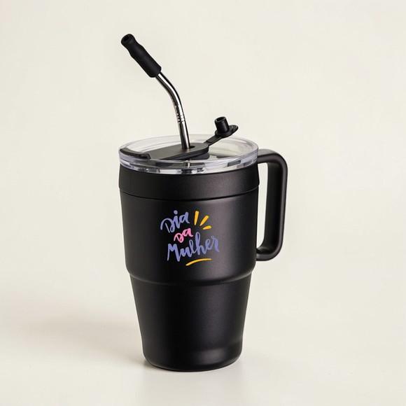Caneca Térmica 600ml Dia das Mulheres