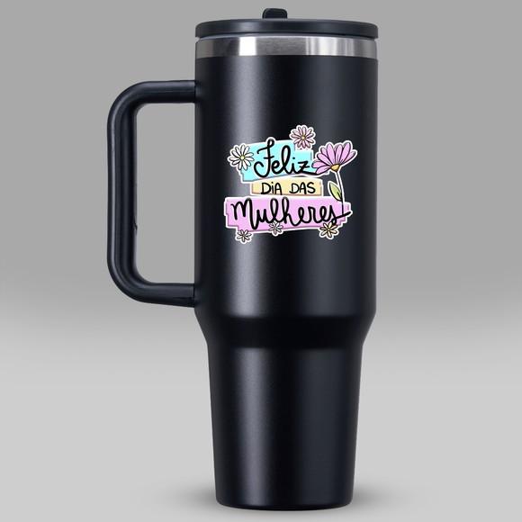 Caneca Térmica Dia das Mulheres Personalizada