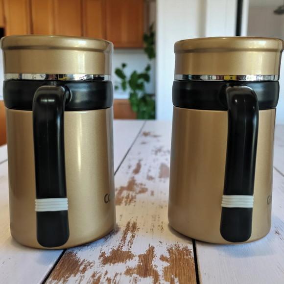 Caneca Térmica Inox 500ml com Display Led Personalizada