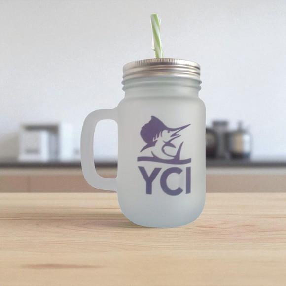Caneca Vidro Mason Jar Personalizada