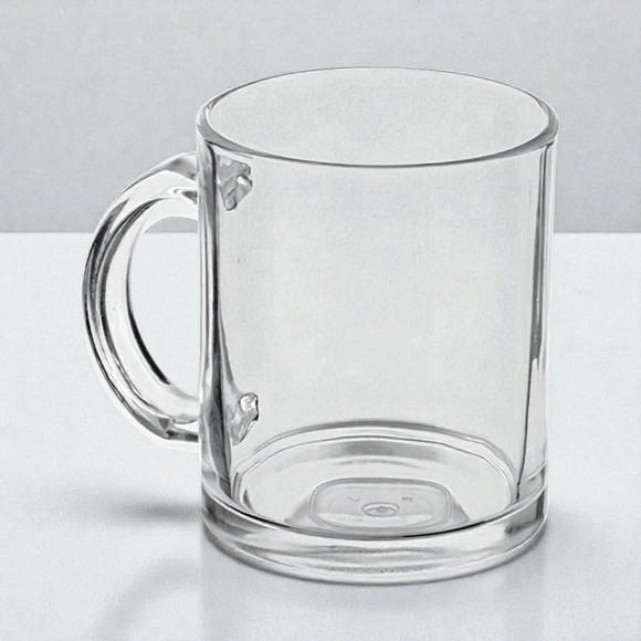 Caneca Vidro 350ml Personalizada