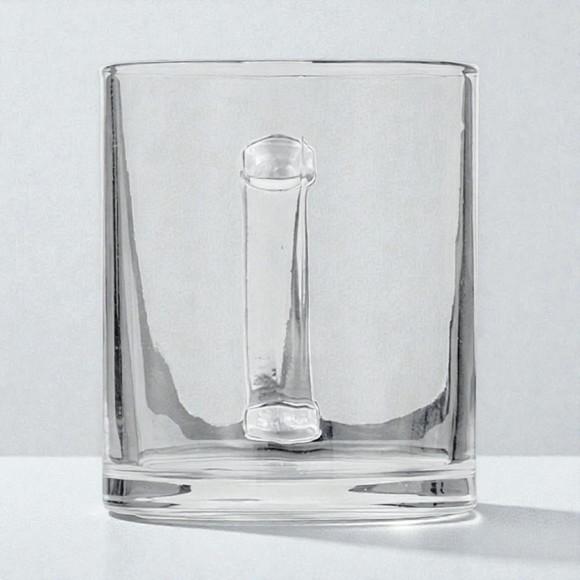 Caneca Vidro 350ml Personalizada