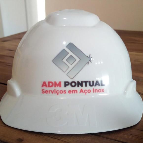 Capacete Branco 3m Personalizado
