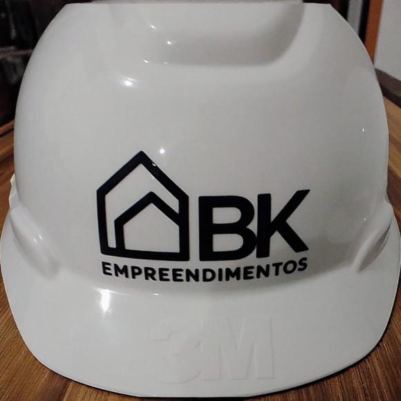 Capacete Branco 3m Personalizado