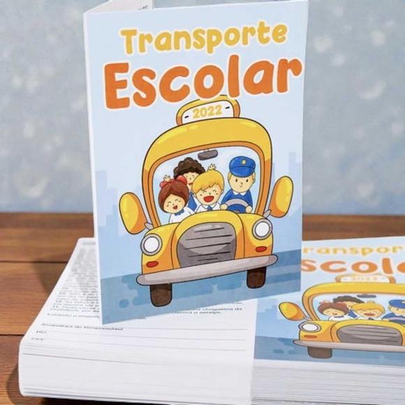 Carteirinha Transporte Escolar Kit -10 un