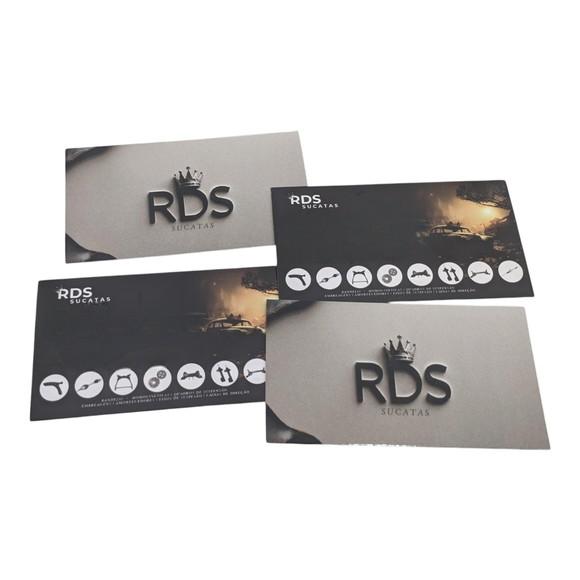 Cartão de Visita Frente e Verso Personalizado