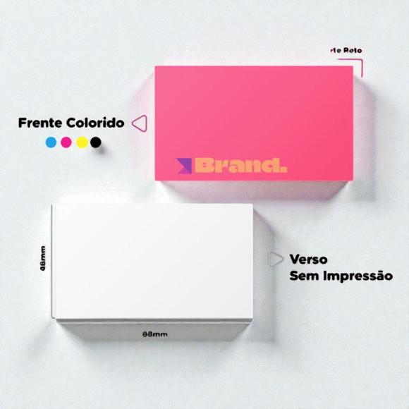 Cartão de Visita Frente 250g - 1000 un