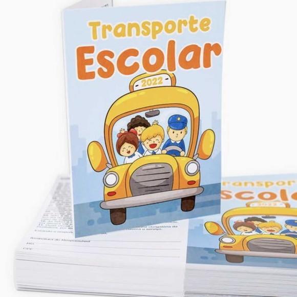 Carteirinha Transporte Escolar Kit -10 un