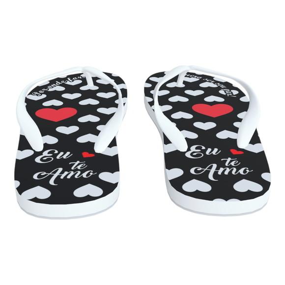 Chinelo Dia dos Namorados Personalizado