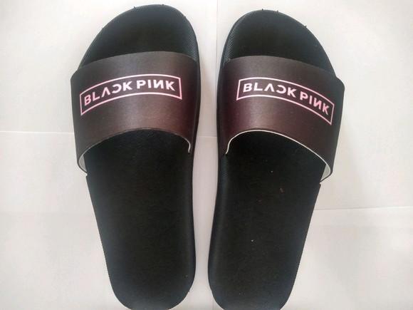 Chinelo Slider Black Pink