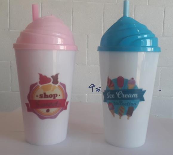 Copo Chantilly 300ml Kit Personalizado
