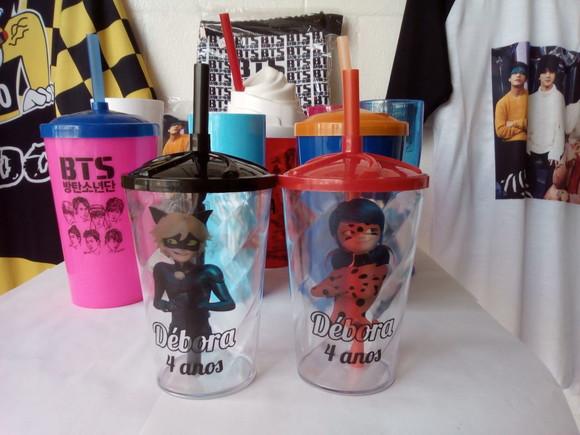 Copos Twister 300ml Kit Personalizado