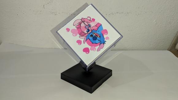 Cubo Stitch Giratório Personalizado