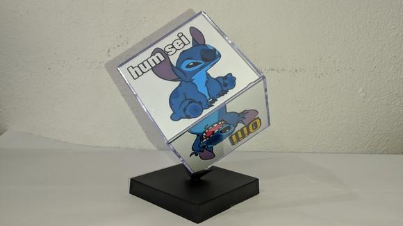 Cubo Stitch Giratório Personalizado