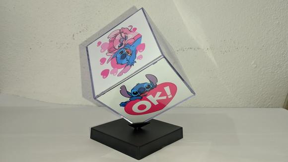 Cubo Stitch Giratório Personalizado