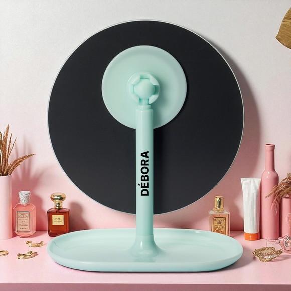Espelho de Mesa Personalizado Outubro Rosa