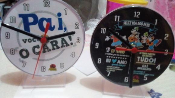 Dia dos Pais Relógio Personalizado Kit
