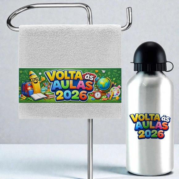 Kit Volta às Aulas 2026 Personalizado
