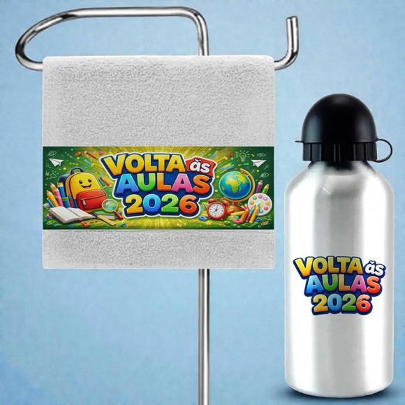 Kit Volta às Aulas 2026 Personalizado