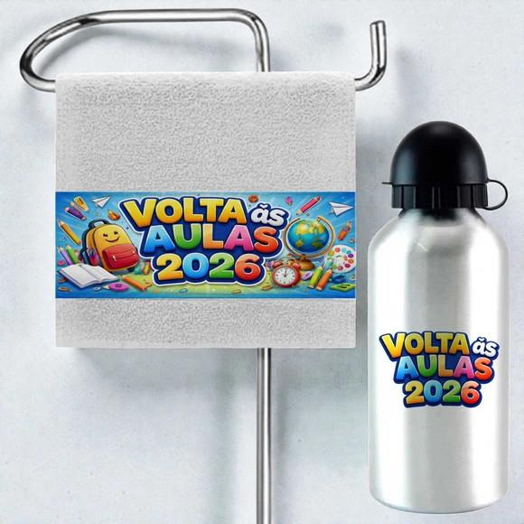 Kit Volta às Aulas 2026 Personalizado