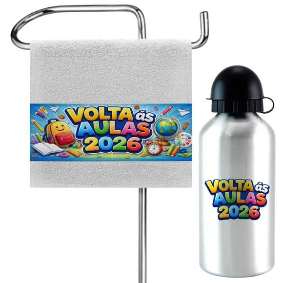 Kit Volta às Aulas 2026 Personalizado
