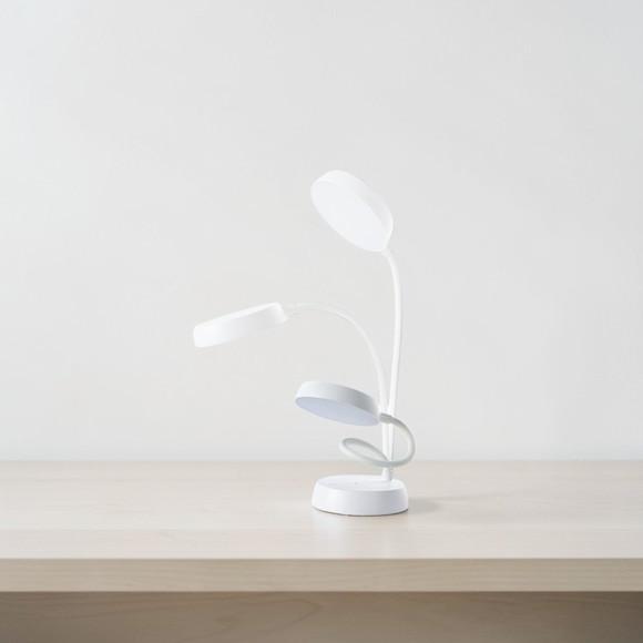 Luminária Articulável Recarregável 10 Leds