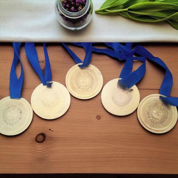 Medalha Dourada Personalizada