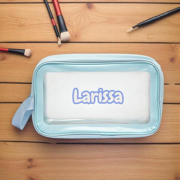 Necessaire de Pvc Outubro Rosa Personalizada