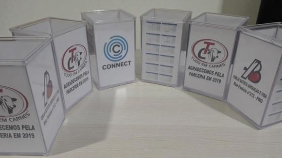 Porta Lápis/caneta Personalizado Kit 02un
