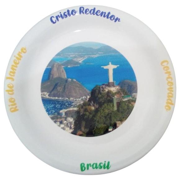 Prato Cristo Redentor Personalizado