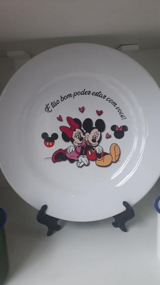 Prato de Porcelana Personalizado