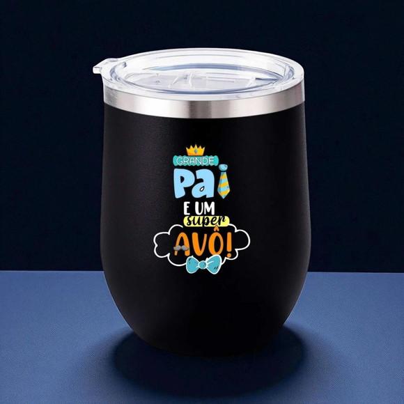 Presente Dia dos Pais Copo Cuia Térmico Personalizado