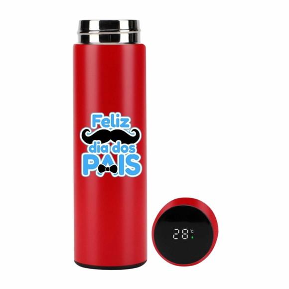Presente Dia dos Pais Garrafa Térmica Personalizada
