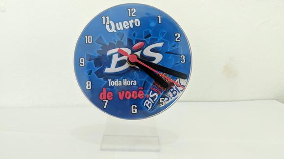 Relógio Acrilico de Mesa Personalizado
