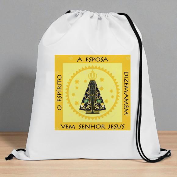 Sacochila Nossa Senhora 30x20cm