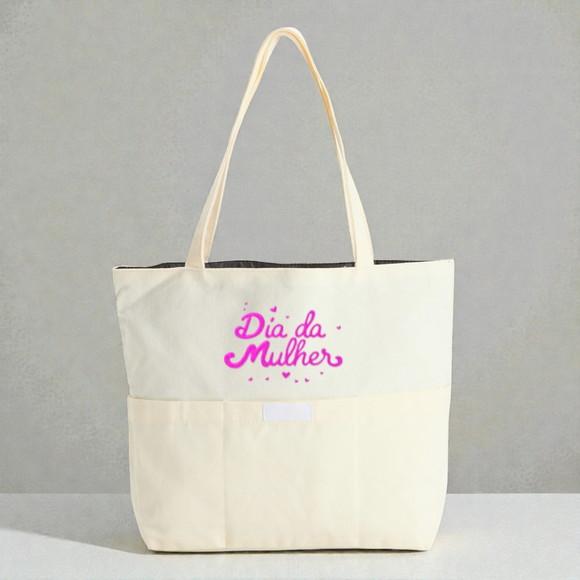 Sacola de Lona Dia das Mulheres