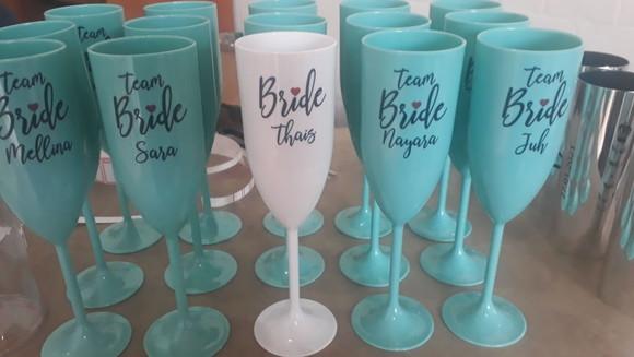 Taça de Champanhe 180ml Kit Personalizado